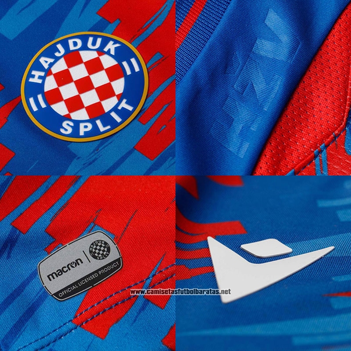 Segunda Hajduk Split Camiseta 2021-2022 Tailandia